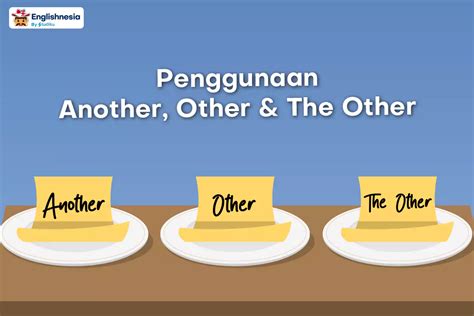 Perbedaan Penggunaan Another, Other, Others, dan the Other.